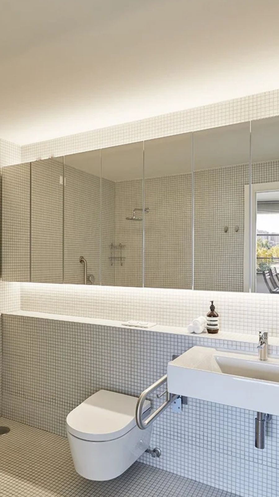 Baño adaptado de diseño